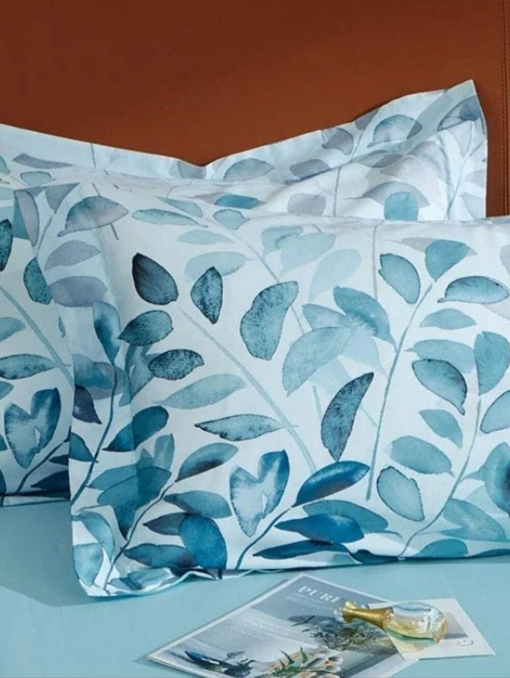 Mildly 100% Egyptian Cotton Duvet And Sham Set Nero